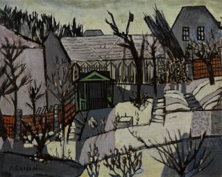 Frantisek Gross - Courtyard
