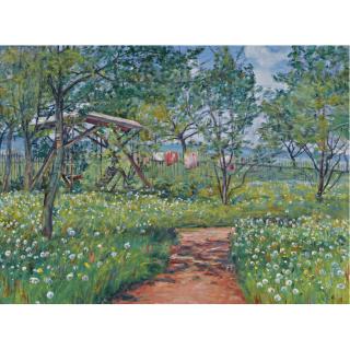 Frantisek Kavan - Czech garden In Libuň (Zahrada V Libuni)