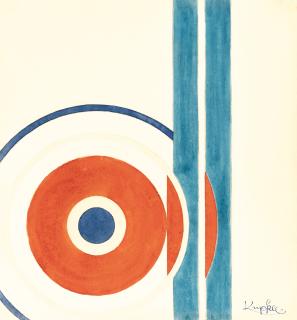 Frantisek Kupka - Abstrakte Komposition