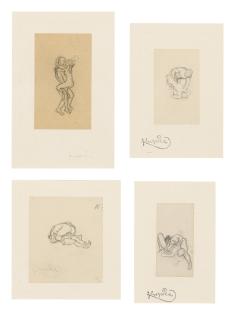 František Kupka - Erotic Drawings: Four Works