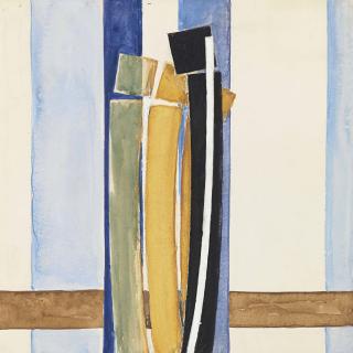 František Kupka - Etude pour Plans par courbes