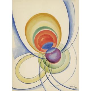 Frantisek Kupka - Étude Pour Traits Animés