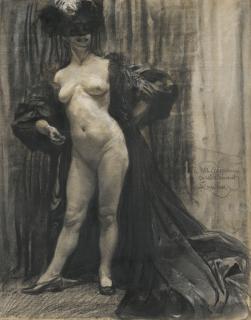 František Kupka - Femme Dénudée Dans Un Intérieur