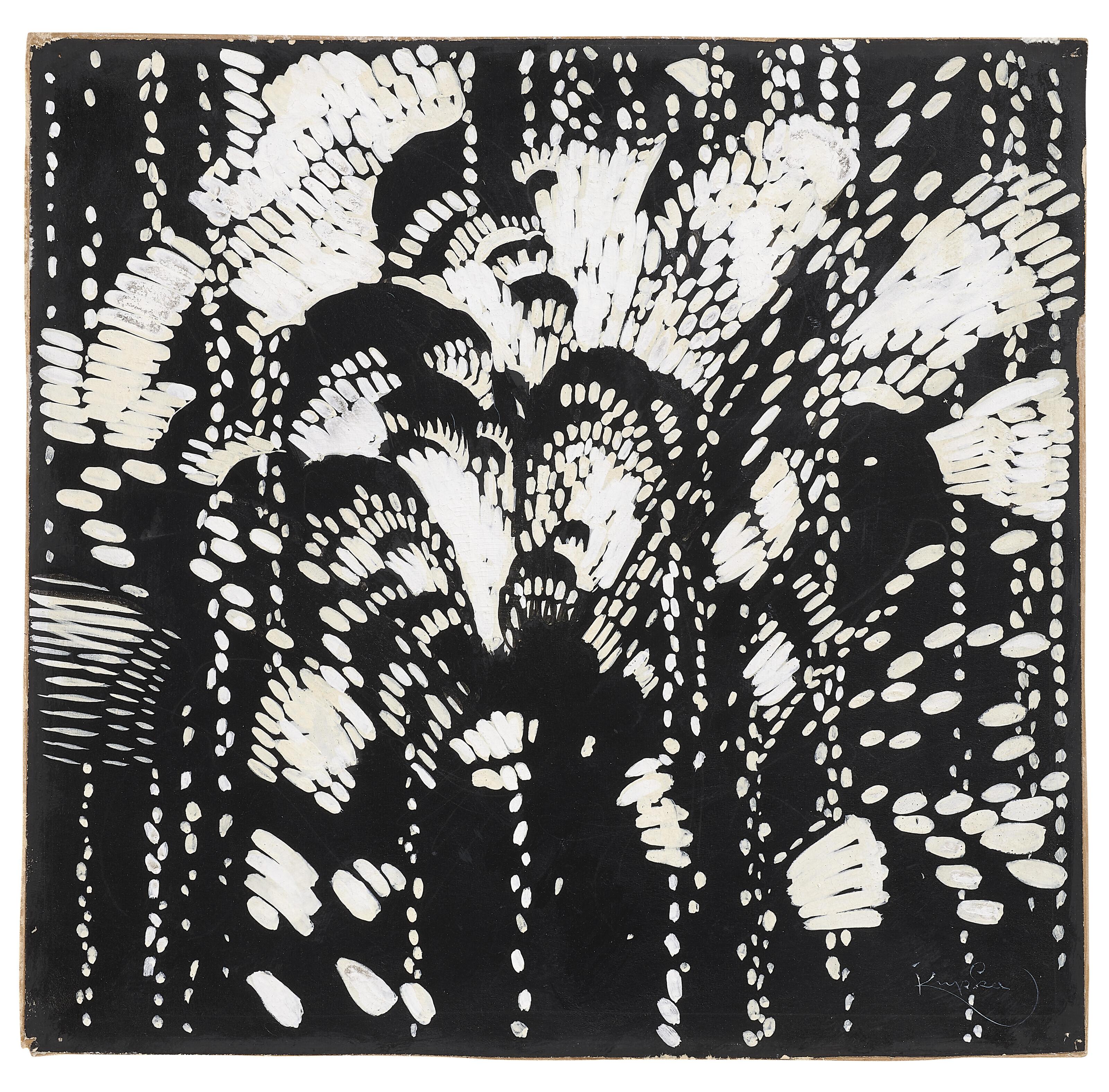 František Kupka - Jaillissement (Portrait de Louis Arnould de Grémilly)