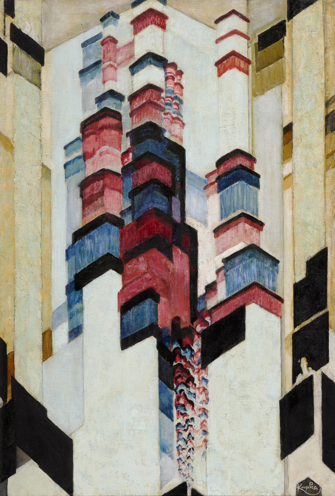 František Kupka - Le Jaillissement II (Tryskání II)
