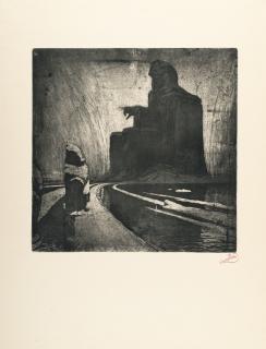 Frantisek Kupka - L’Entêtement (ou L’Idole noire)