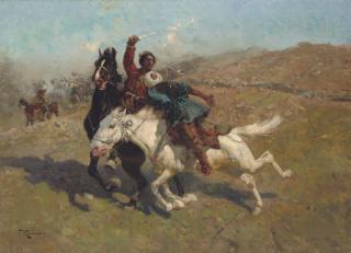 Frants Alekseevich Rubo - The assault