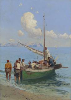 Frants Roubaud - Black Sea fishermen
