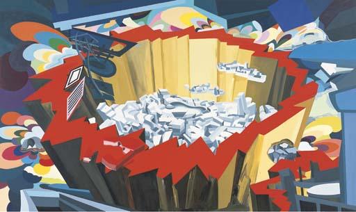 Franz Ackermann - b2 barbeque with the duke