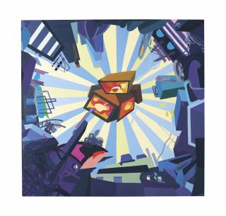 Franz Ackermann - Evasion (Eye On You)