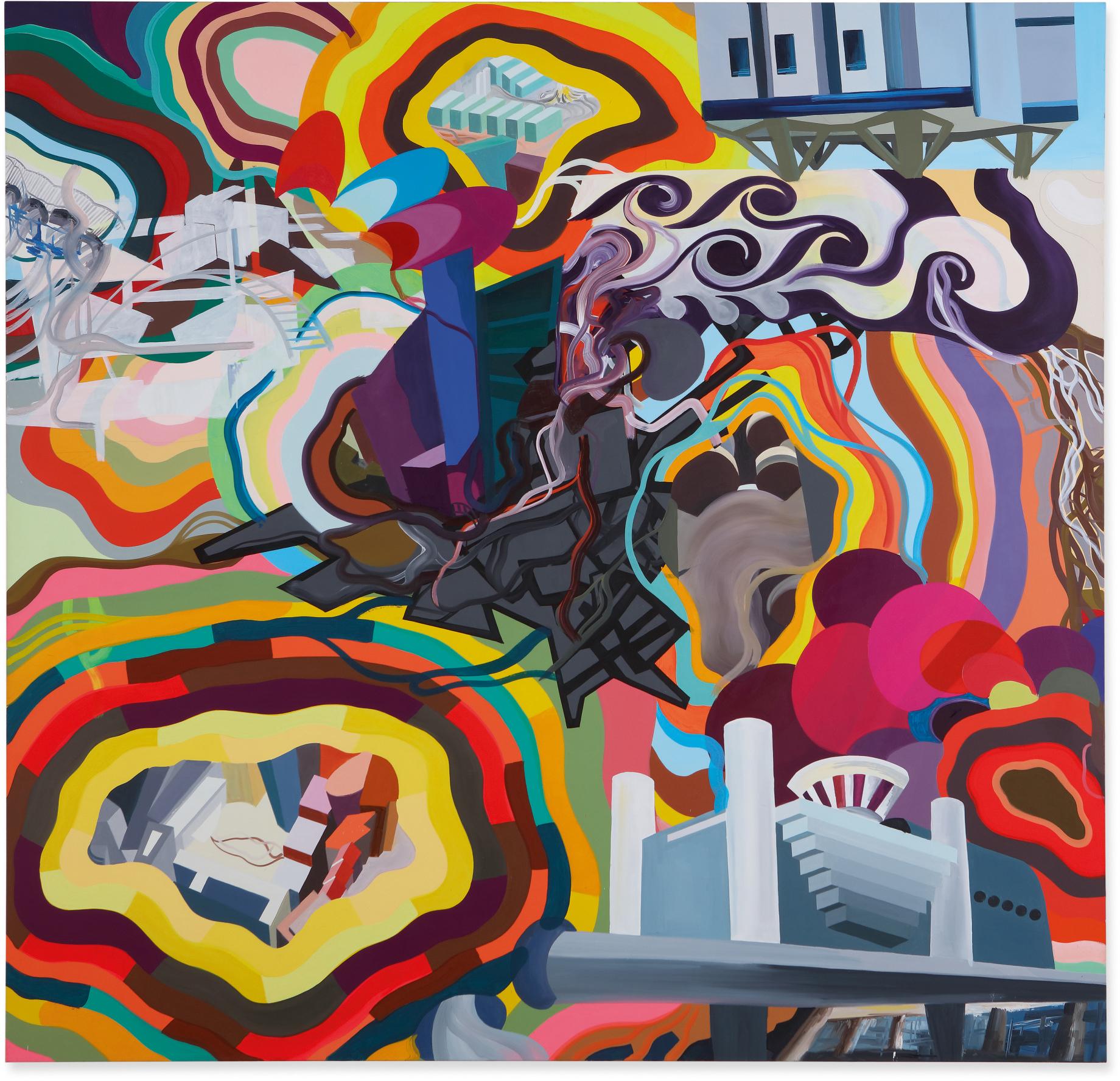 Franz Ackermann - Evasion Xiv (Ferry Pier)