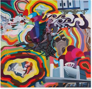 Franz Ackermann - Evasion Xiv (Ferry Pier)