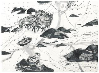 Franz Ackermann - mental map (permanent weekend)