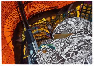 Franz Ackermann - Two Friends