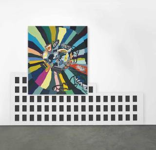 Franz Ackermann - Untitled (Helicopter II Crash)