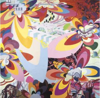 Franz Ackermann - Untitled (Mental Map: Evasion III)