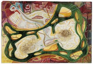 Franz Ackermann - Untitled (Mental Map: Two Private Sections)