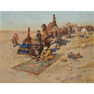 Franz Alexeevich Roubaud - Caucasian Scene