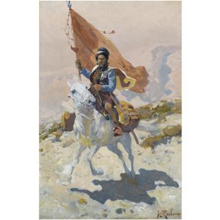 Franz Alexeevich Roubaud - Circassian Rider