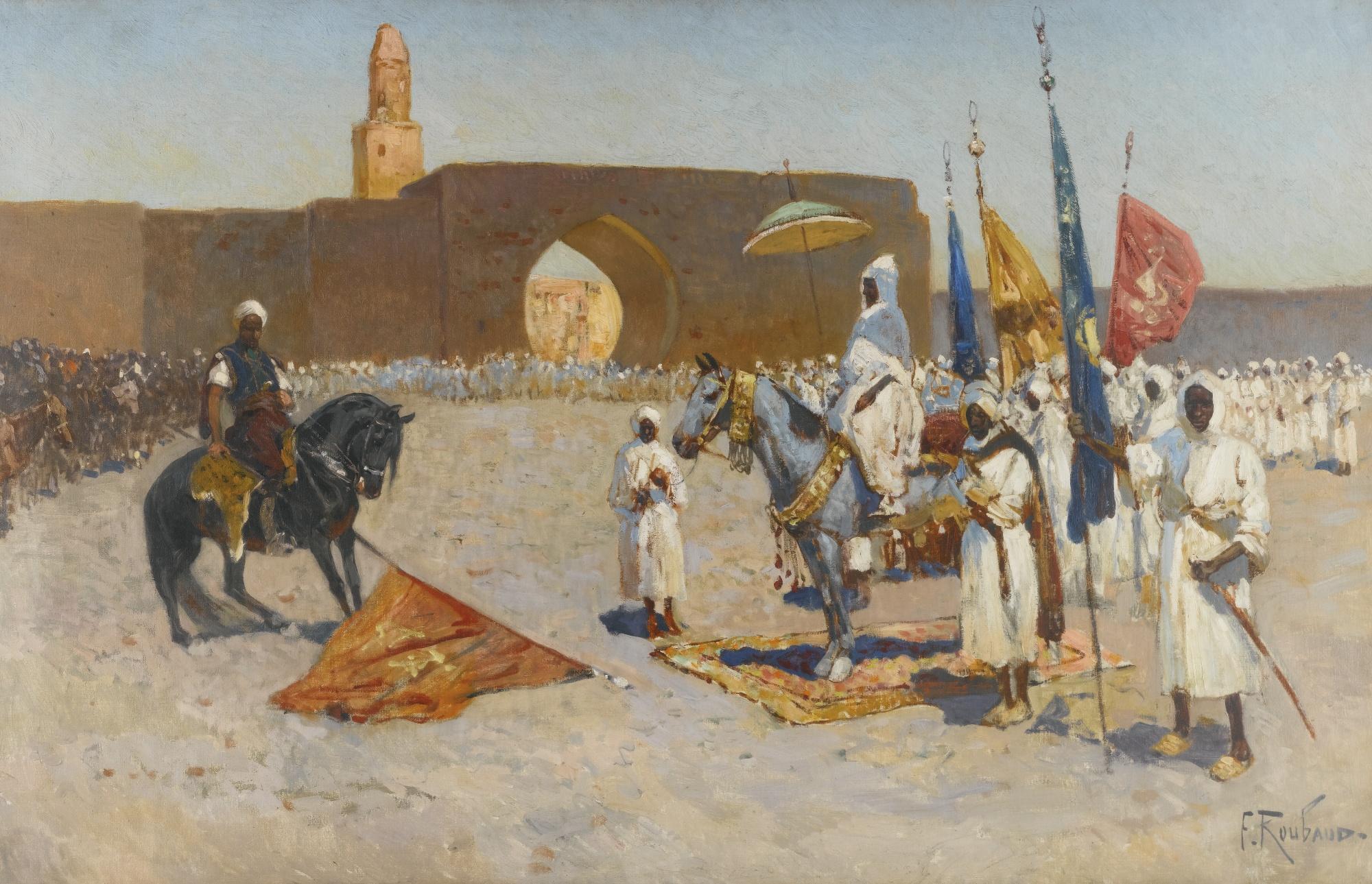 Franz Alexeevich Roubaud - Surrendering The Caliph\'S Banner