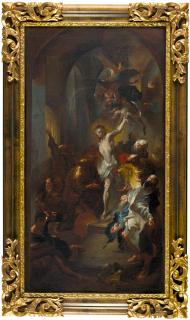 Franz Anton Maulbertsch - Christus erscheint dem heiligen Thomas.