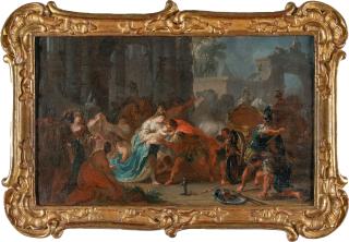 Franz Anton Maulbertsch - Der Abschied Hektors von seiner Gemahlin Andromache