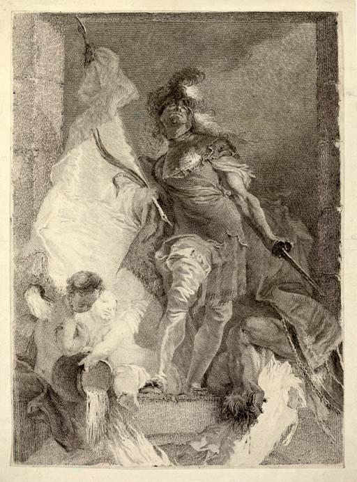 Franz Anton Maulbertsch - Saint Florian (Nagler 6)