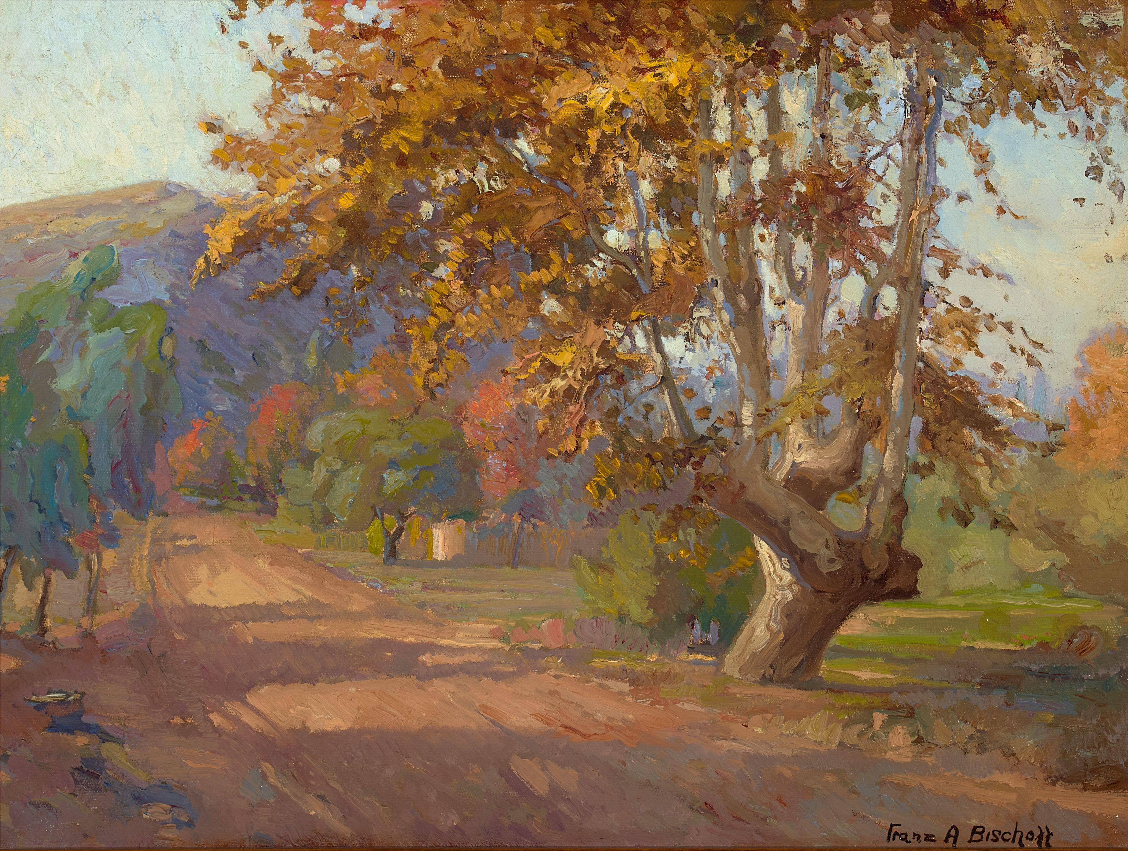 Franz Arthur Bischoff - Arroyo Verde Springs (Southern California) 18 x 24 in. framed 24 x 30 in.