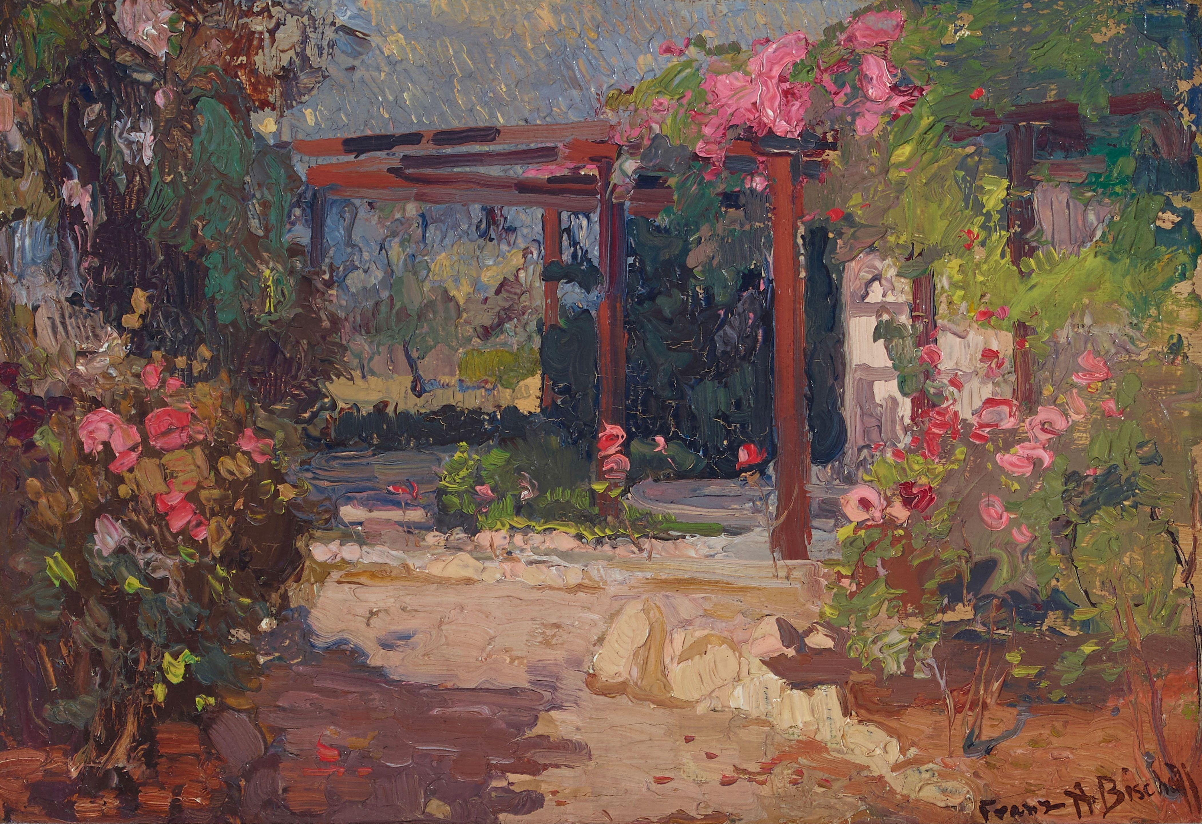 Franz Arthur Bischoff - Backyard Color
