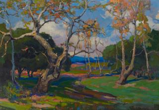 Franz Arthur Bischoff - California Woodland