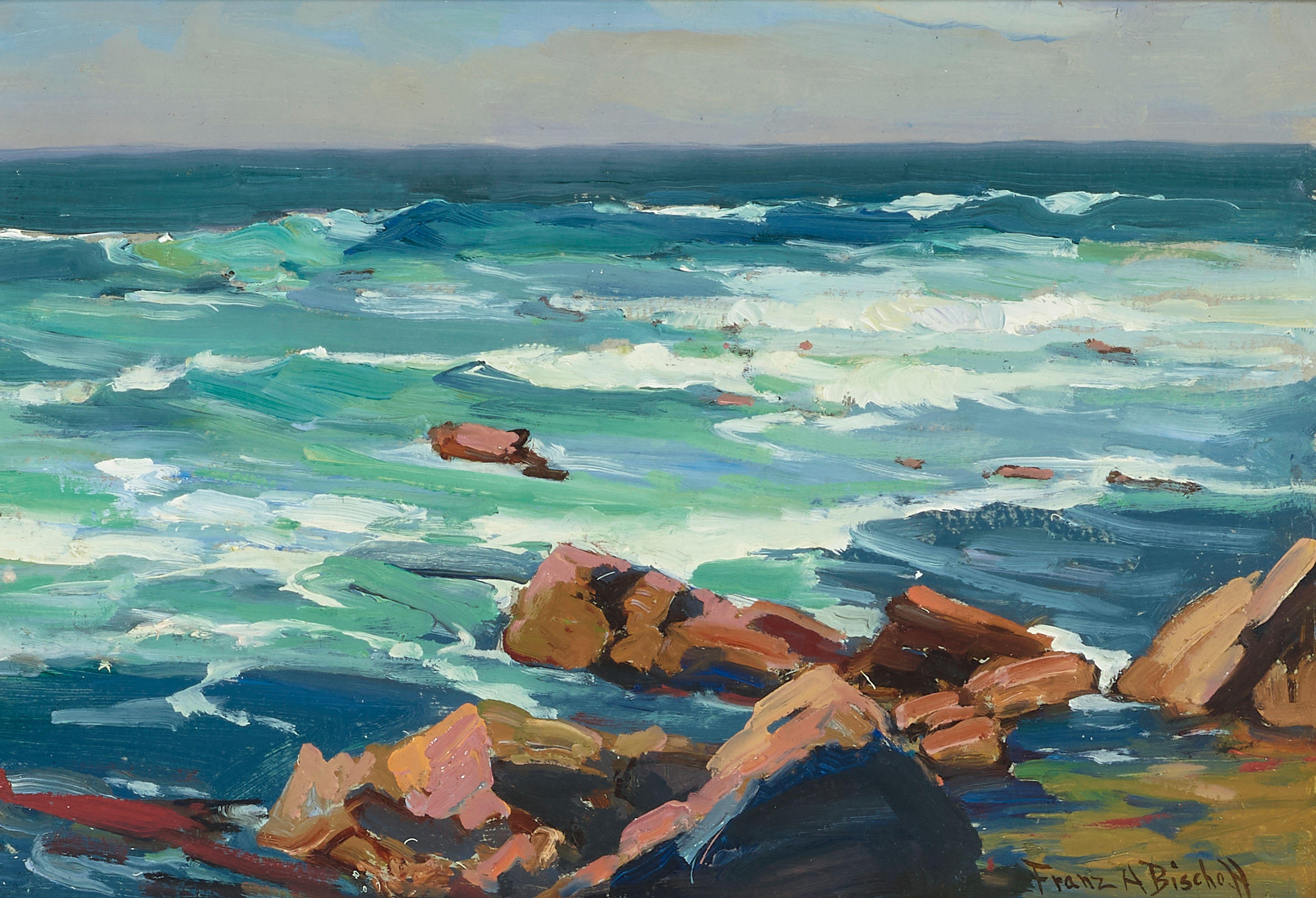 Franz Arthur Bischoff - Looking out to Sea