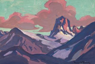 Franz Arthur Bischoff - Mountain Peaks