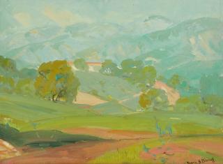 Franz Arthur Bischoff - Pasadena Landscape