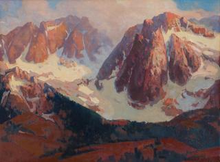 Franz Arthur Bischoff - Sierra Landscape