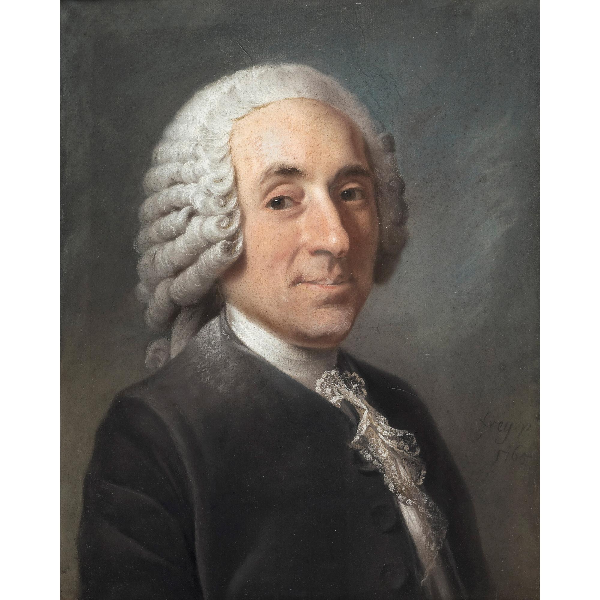 Franz Bernhard Frey - Portrait De Jean-Baptiste-