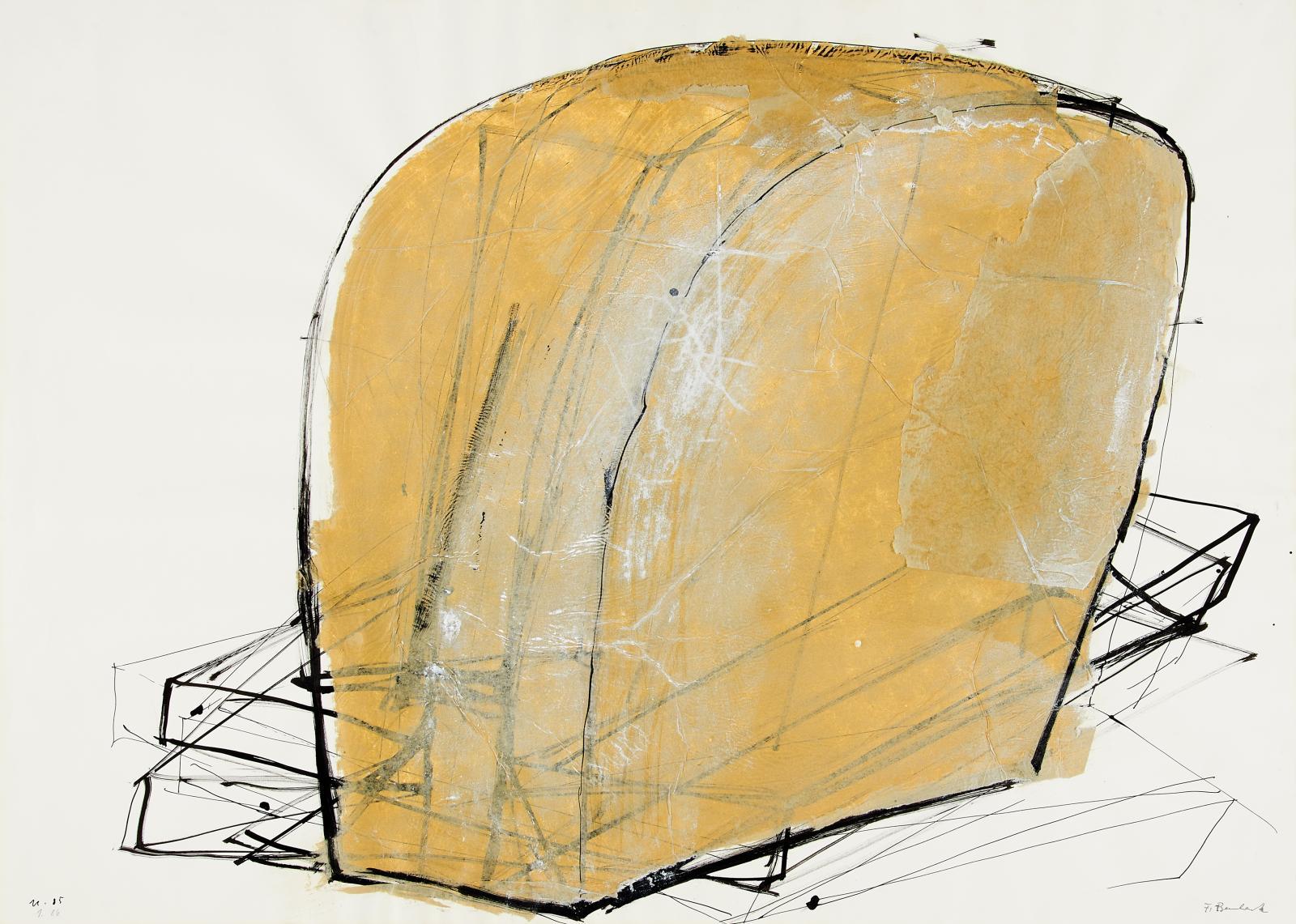 Franz Bernhard - Ohne Titel (Kopf)