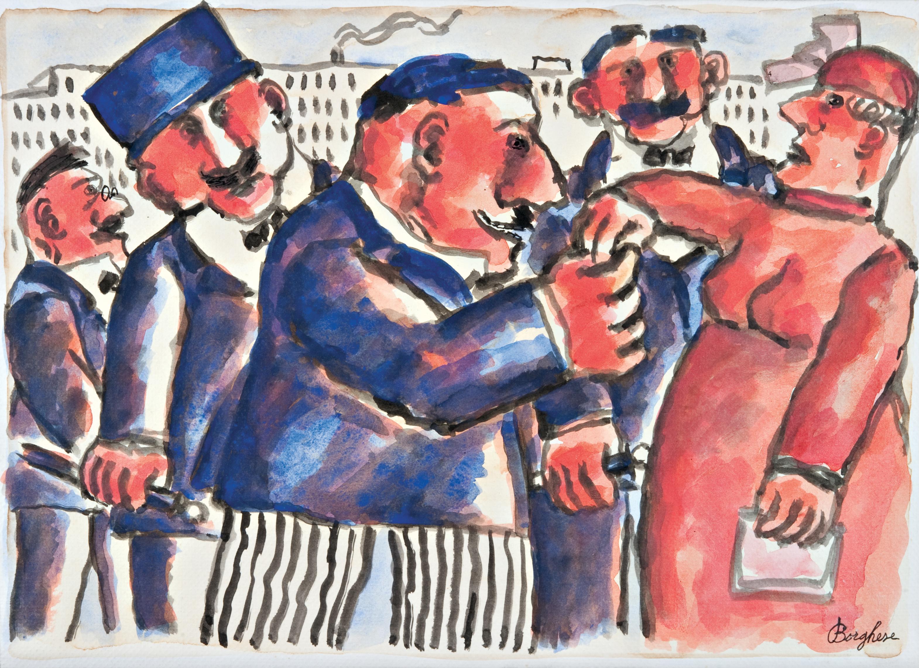 Franz Borghese - Personaggi