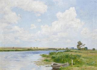 Franz Bunke - Mecklenburgische Landschaft.
