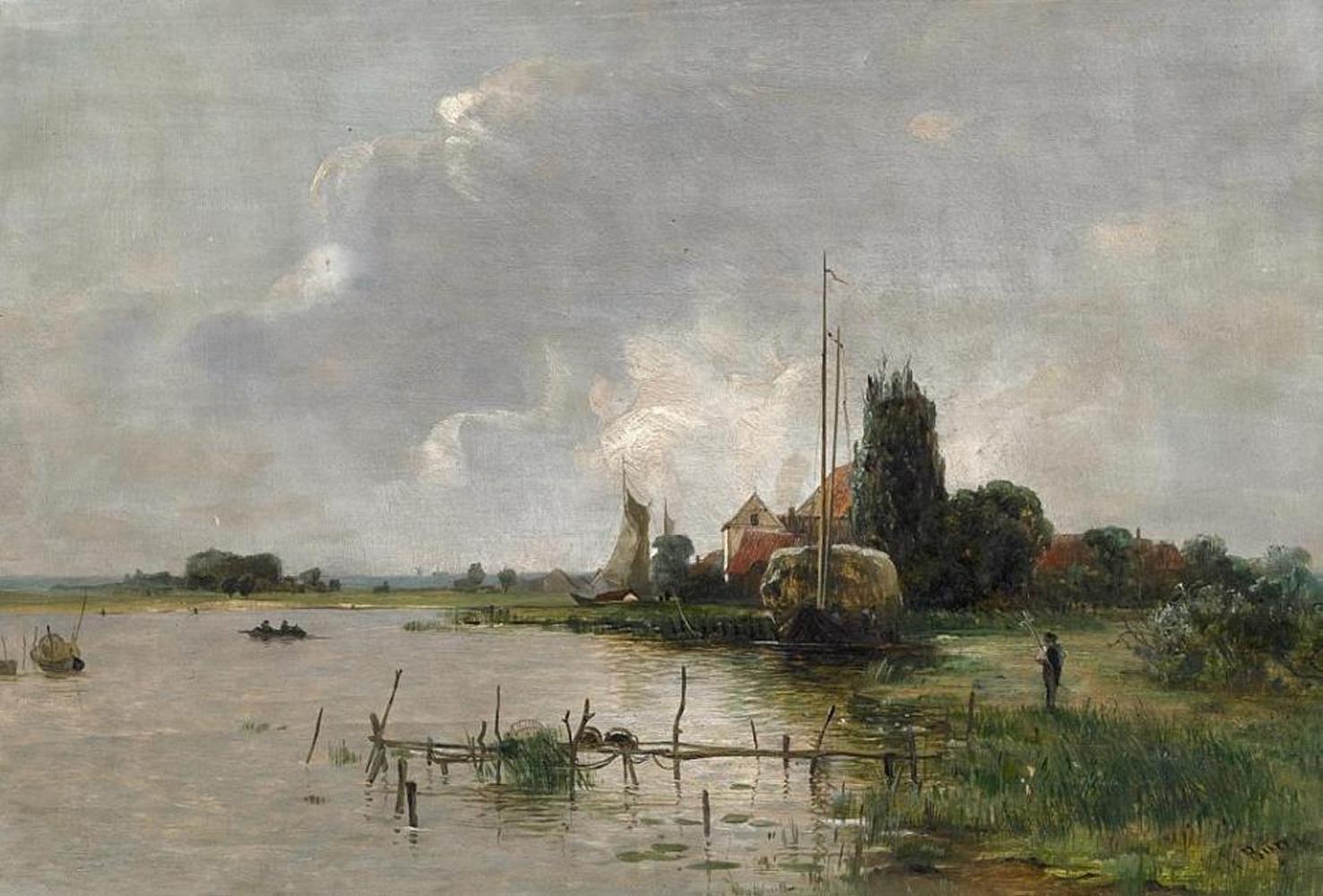 Franz Bunke - Sommertag an der Havel