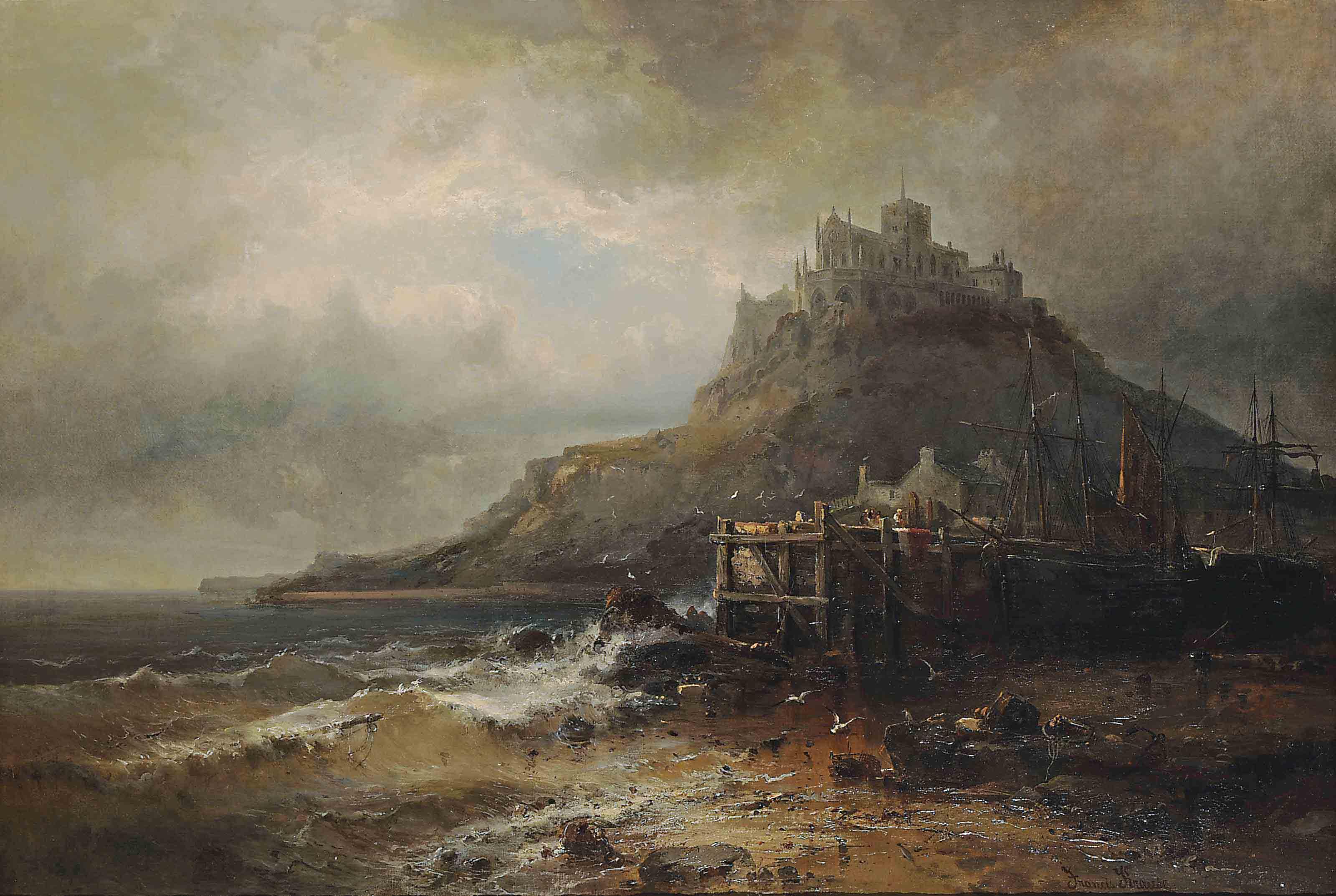 Franz Emile Krause - St. Michael\'s Mount, Cornwall