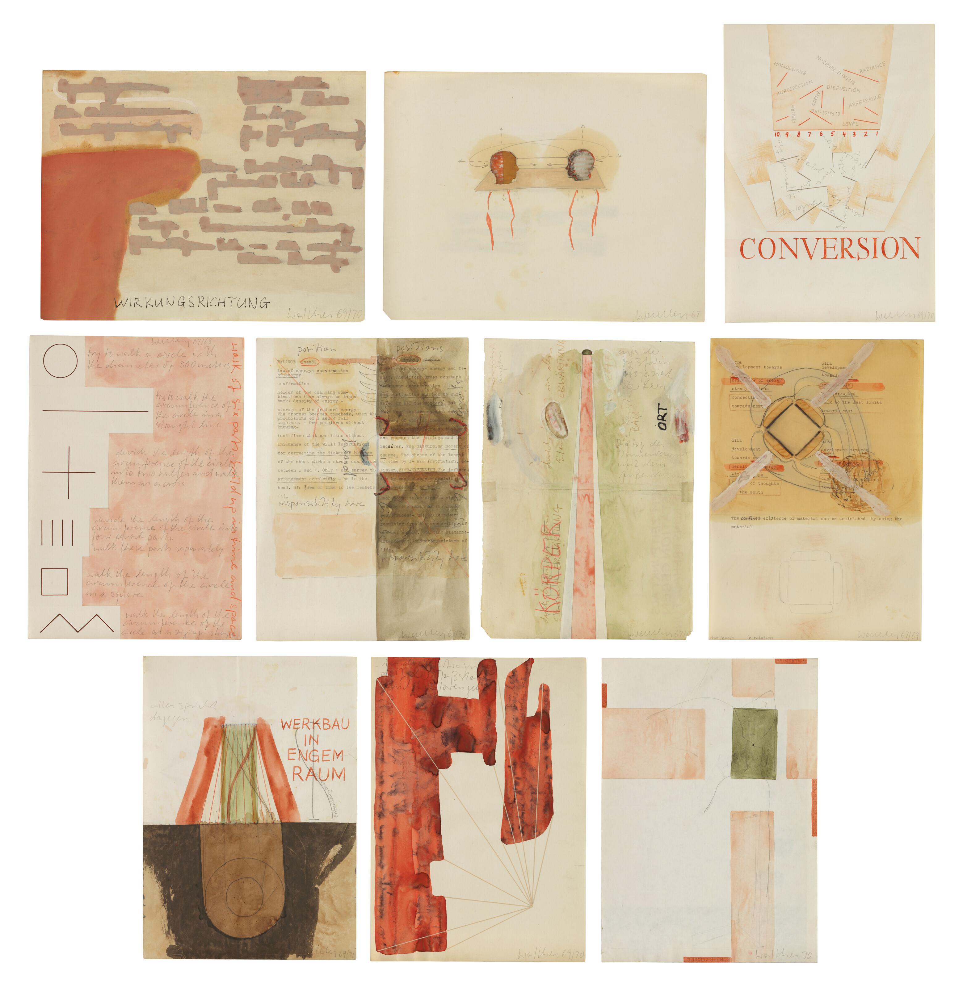 Franz Erhard Walther - each: Untitled