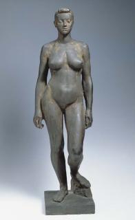 Franz Fischer - Stehender Frauenakt