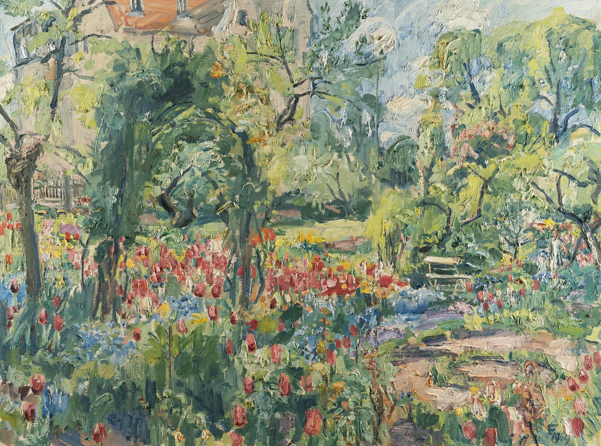 Franz Frank - „Tulpengarten“