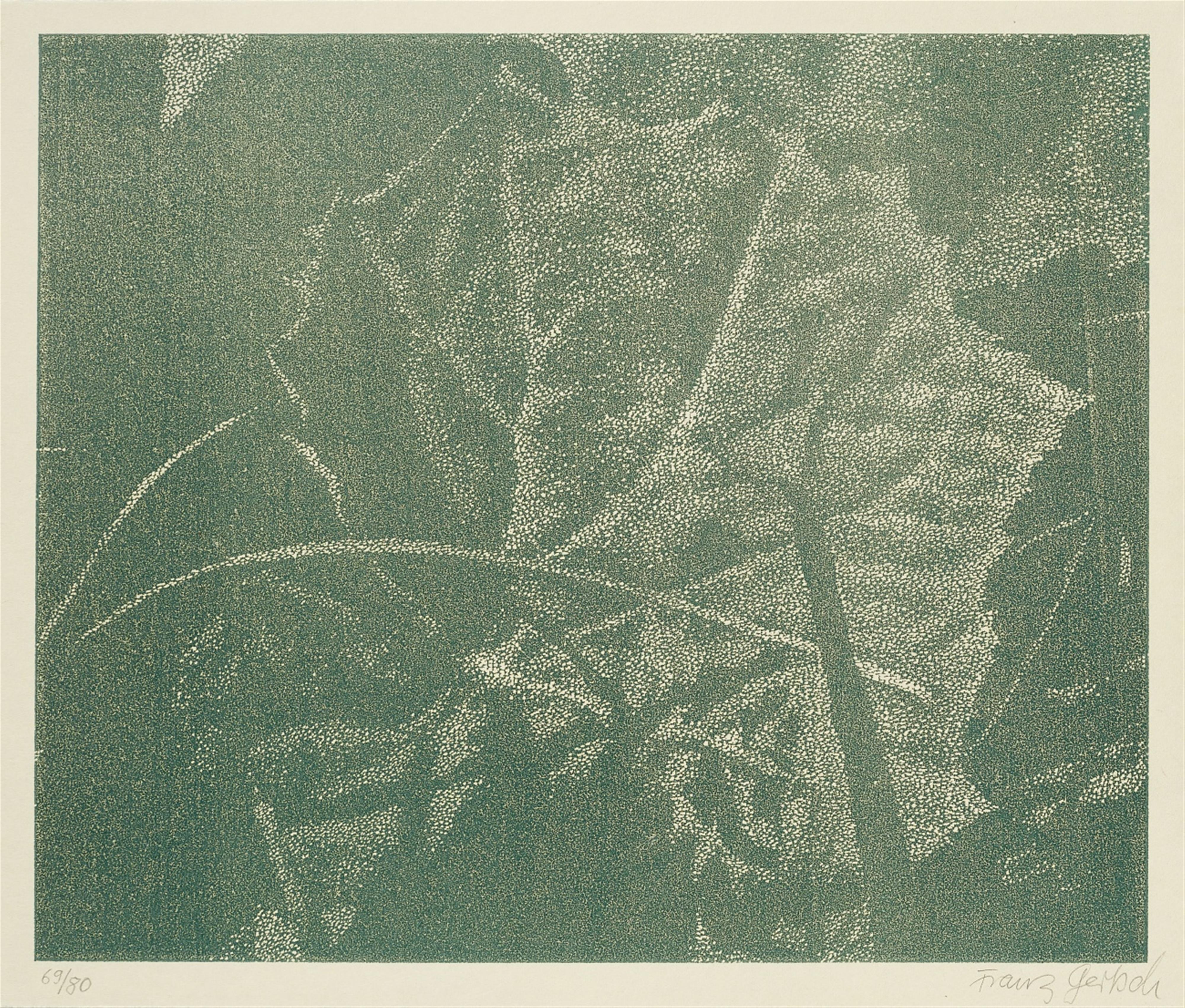 Franz Gertsch - Die Kunst liegt in der Natur. Wer sie herausreissen kann, der hat sie