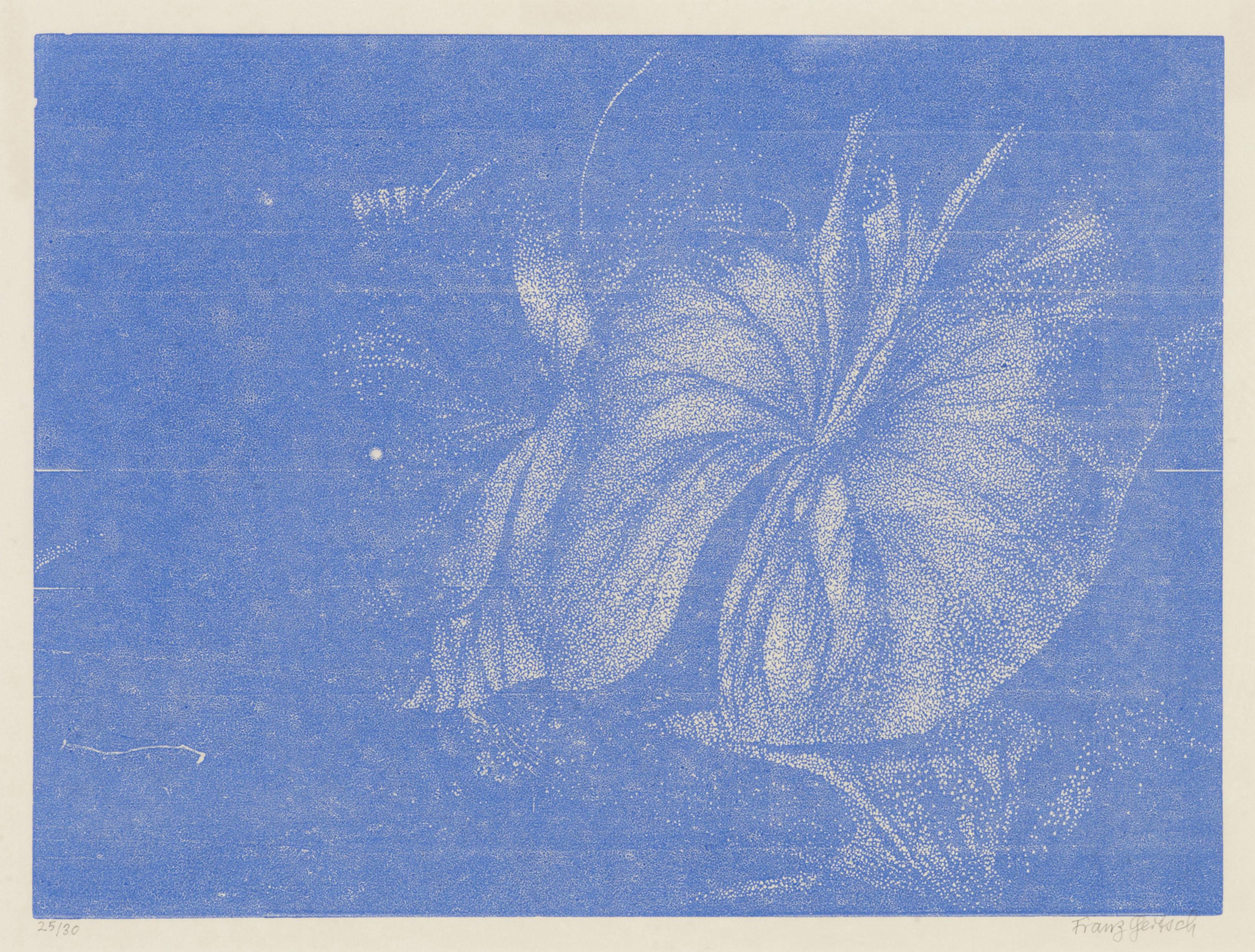 Franz Gertsch - Teichrosenblatt