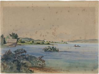 Franz Graf von Pocci - Bootspartie am Starnberger See.