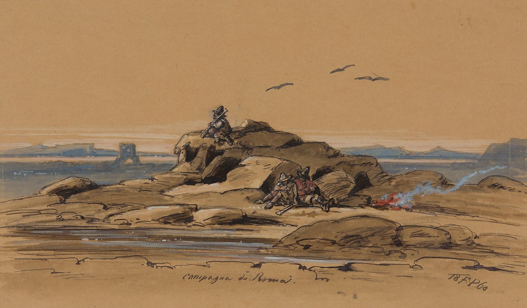 Franz Graf von Pocci - „Campagna di Roma“.