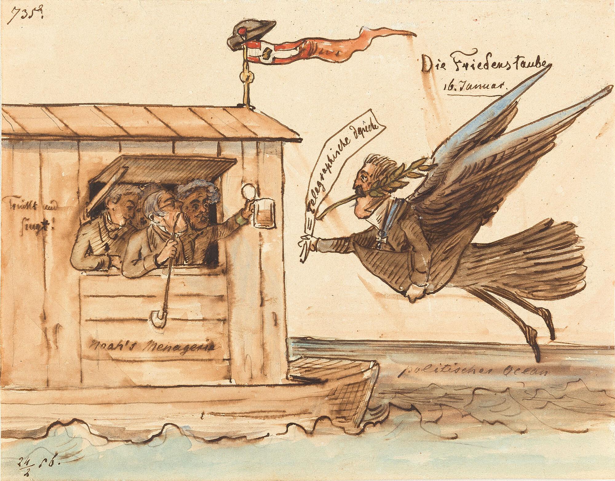 Franz Graf von Pocci - „Die Friedenstaube“.