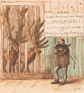 Franz Graf von Pocci - „Große Amerikanische Hirsch-Menagerie“.