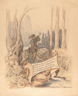 Franz Graf von Pocci - „Ich schell mein Horn im Jammerston (…)“.